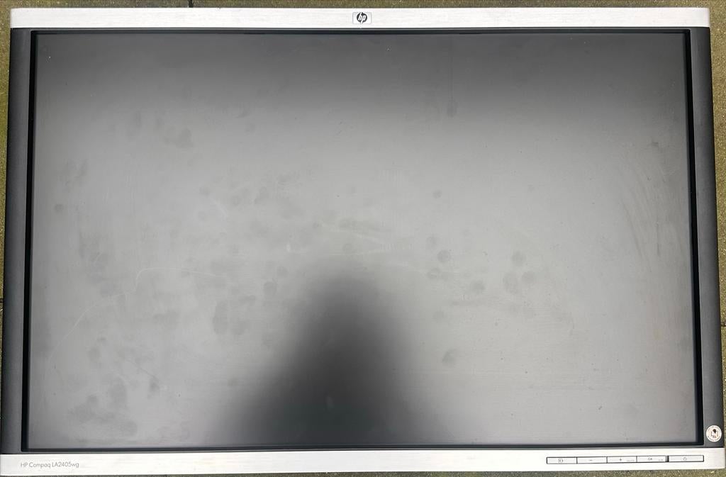 HP Monitor - 24 inch Full HD, Computers en Software, Monitoren, Gebruikt, 60 Hz of minder, DisplayPort, In hoogte verstelbaar