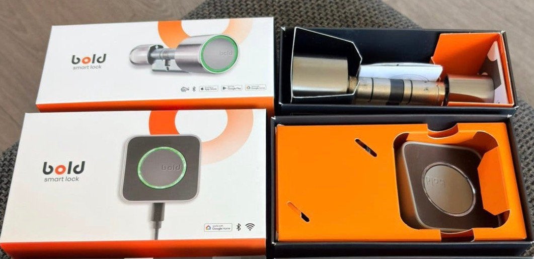 Bold Smart Lock (2x) + Bold Connect Set SKG ***, Zwart, Ophalen of Verzenden, Zo goed als nieuw, Conditie
