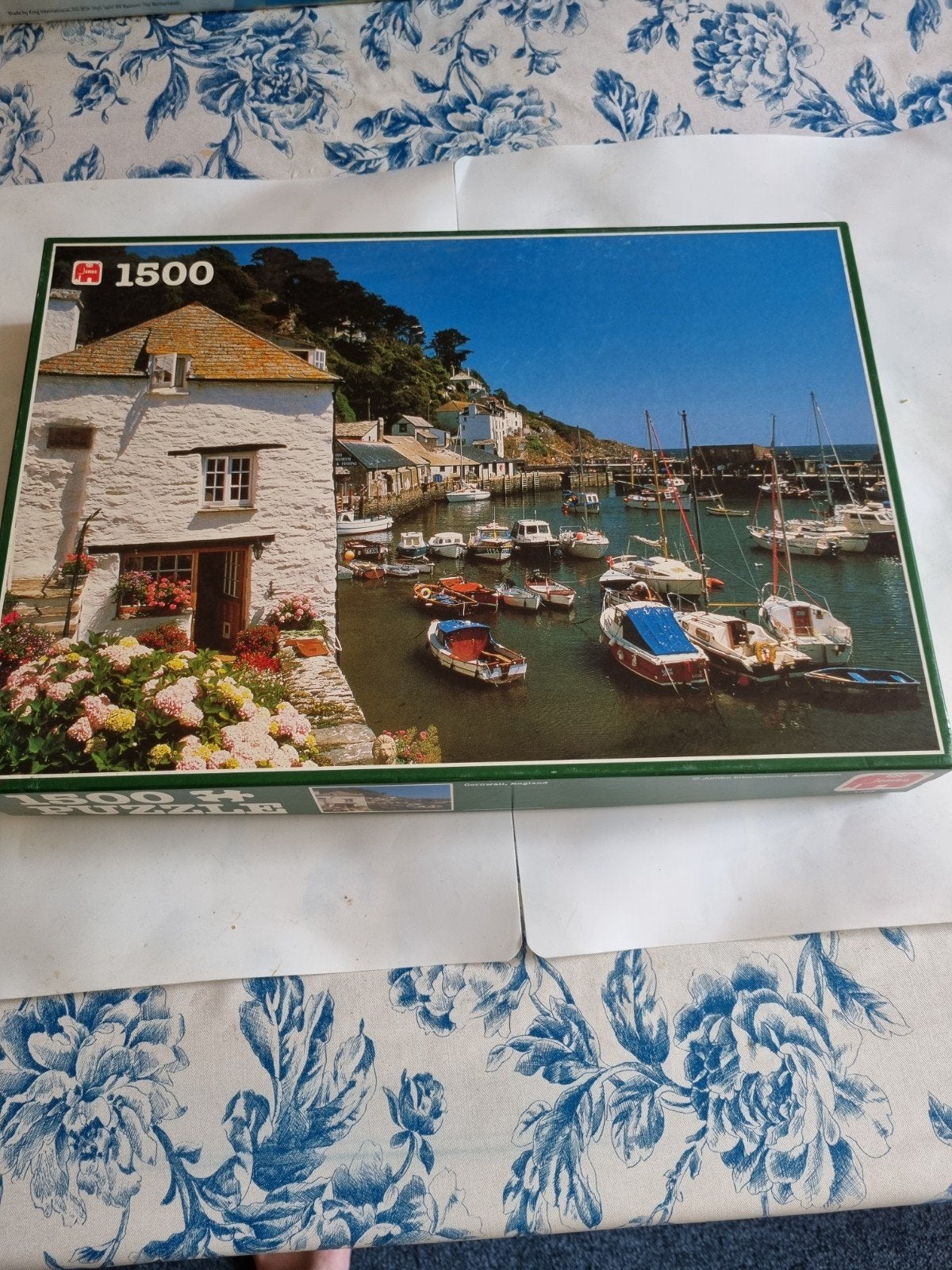 Legpuzzel 1500 stukjes havenzicht, Ophalen of Verzenden, 500 t/m 1500 stukjes, Gebruikt, Legpuzzel