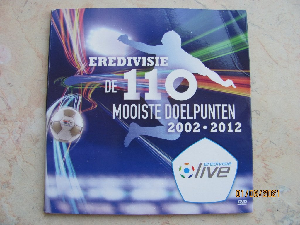 NIEUW DVD 110 mooiste DOELPUNTEN 2002- 12 EREDIVISIE voetbal, Ophalen of Verzenden, Nieuw, Overige binnenlandse clubs, Overige typen