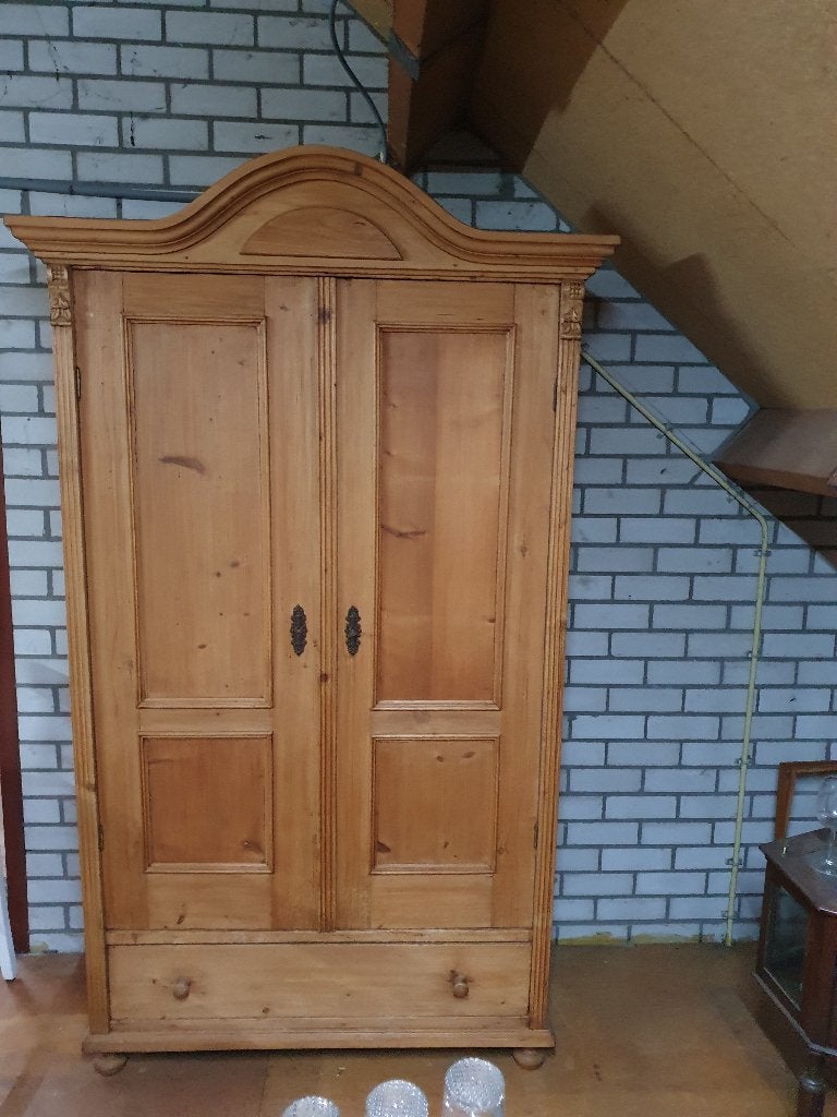 Antieke massief houten Kuifkast in perfekte staat, kan lich-, Antiek en Kunst, Ophalen