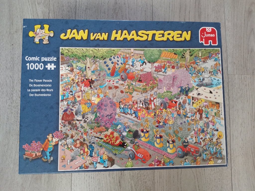 Jan van Haasteren (Koop/ruil), Ophalen, 500 t/m 1500 stukjes, Zo goed als nieuw, Legpuzzel