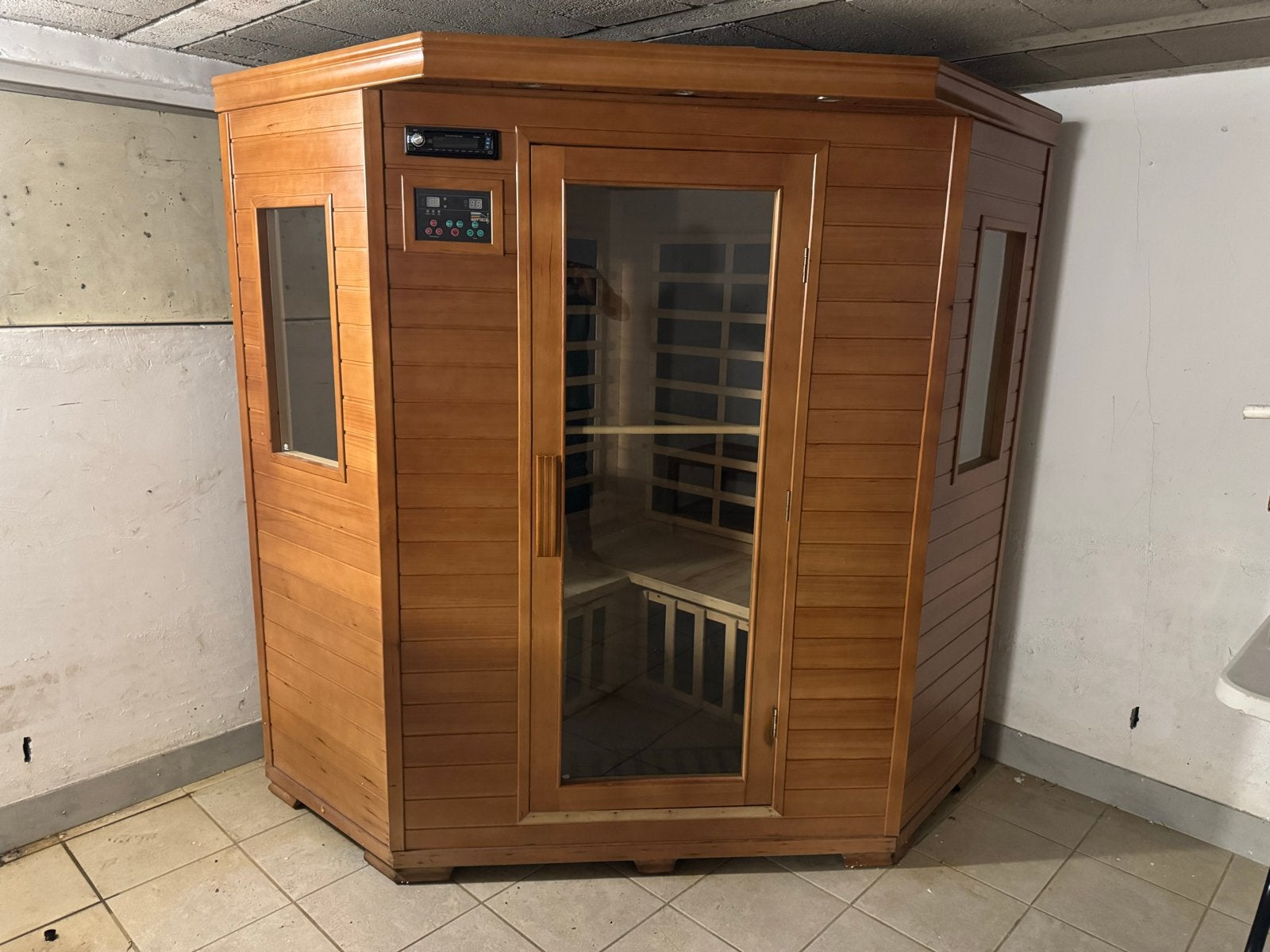 Infrarood sauna - Sport Valley, Ophalen, Gebruikt, Infrarood, Complete sauna
