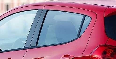Set 2 zonneschermen Opel Karl achterste zijramen, Ophalen, Gebruikt, Opel