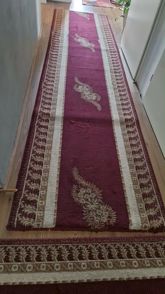 2x Duurzaam en stevig tapijt - Perfect voor hal of gang, Huis en Inrichting, Ophalen, 200 cm of meer, 50 tot 100 cm, Zo goed als nieuw