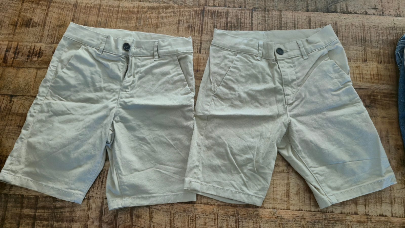 2x Blue Ridge korte broek beige maat 146 (z.g.a.n.), Ophalen of Verzenden, Zo goed als nieuw, Jongen