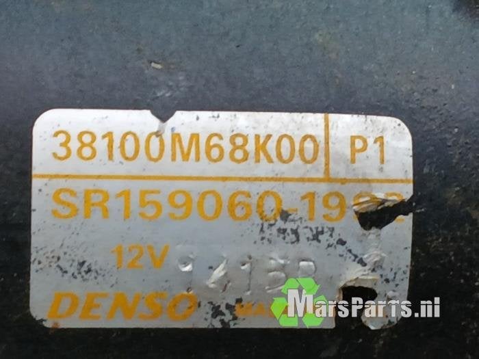 Ruitenwismotor + Mechaniek van een Nissan Pixo, Gebruikt, -, -, Ophalen of Verzenden
