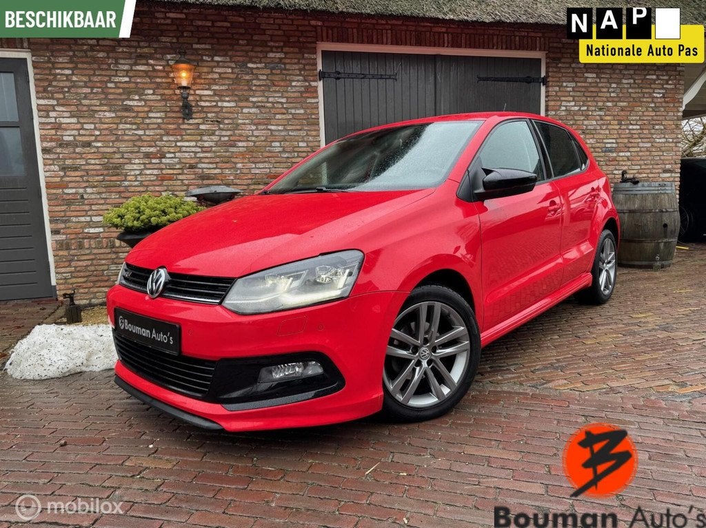Volkswagen Polo 1.2 TSI - 90 pk - 5 deurs - R line, Auto's, Volkswagen, Automatische klimaatregeling, Gebruikt, 4 cilinders, Bedrijf