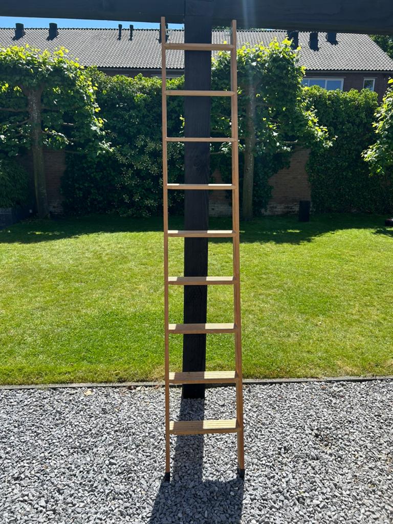 Houten trap voor vliering, Ophalen, Gebruikt, Trap, 2 tot 4 meter