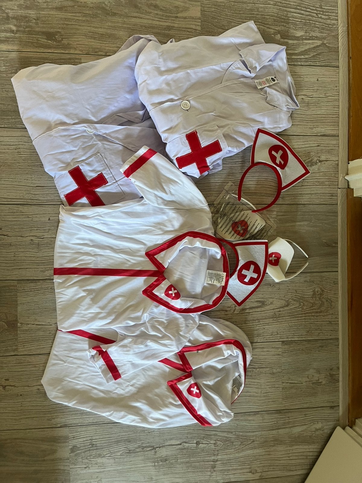 Set dokters kleding, Ophalen of Verzenden, Zo goed als nieuw, Carnaval