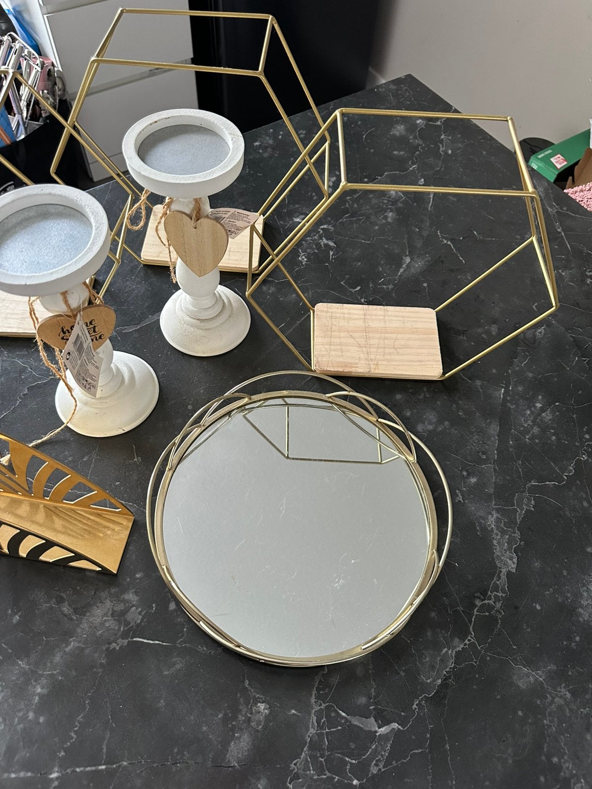 Gouden woon accessoires, Ophalen of Verzenden