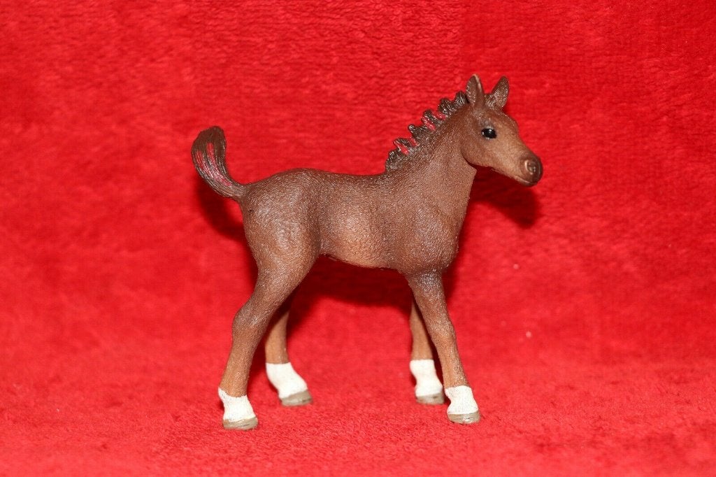Schleich 82989 veulen, dierfiguur, Verzamelen, Verzenden, Zo goed als nieuw, Paard, Beeldje of Figuurtje