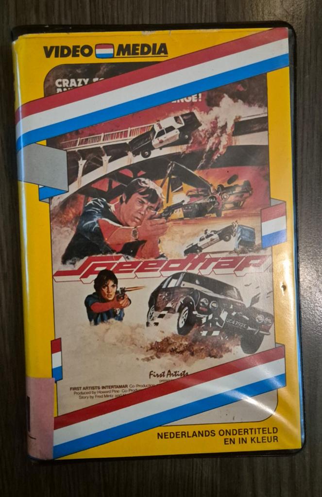 Betamax Speedtrap (Ex-Rental) Label: Video Media, Vanaf 16 jaar, Ophalen of Verzenden, Gebruikt, Horror