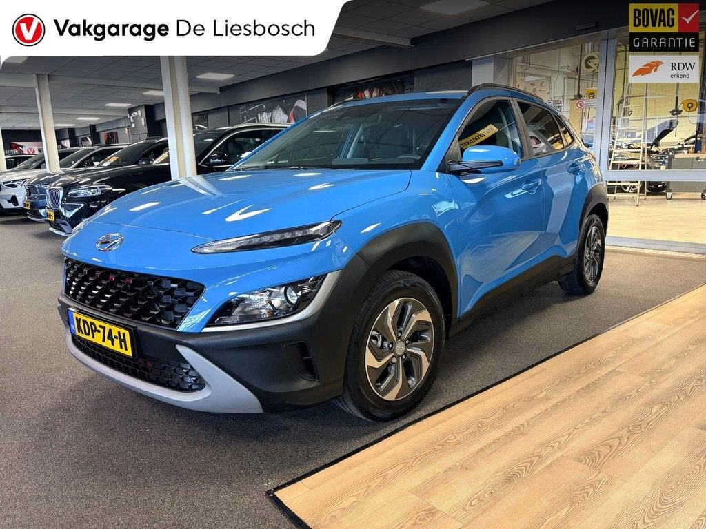 Hyundai KONA 1.6 GDI HEV Comfort Smart / carplay / automaat, Auto's, Hyundai, Bedrijf, Te koop, Kona, ABS, Achteruitrijcamera