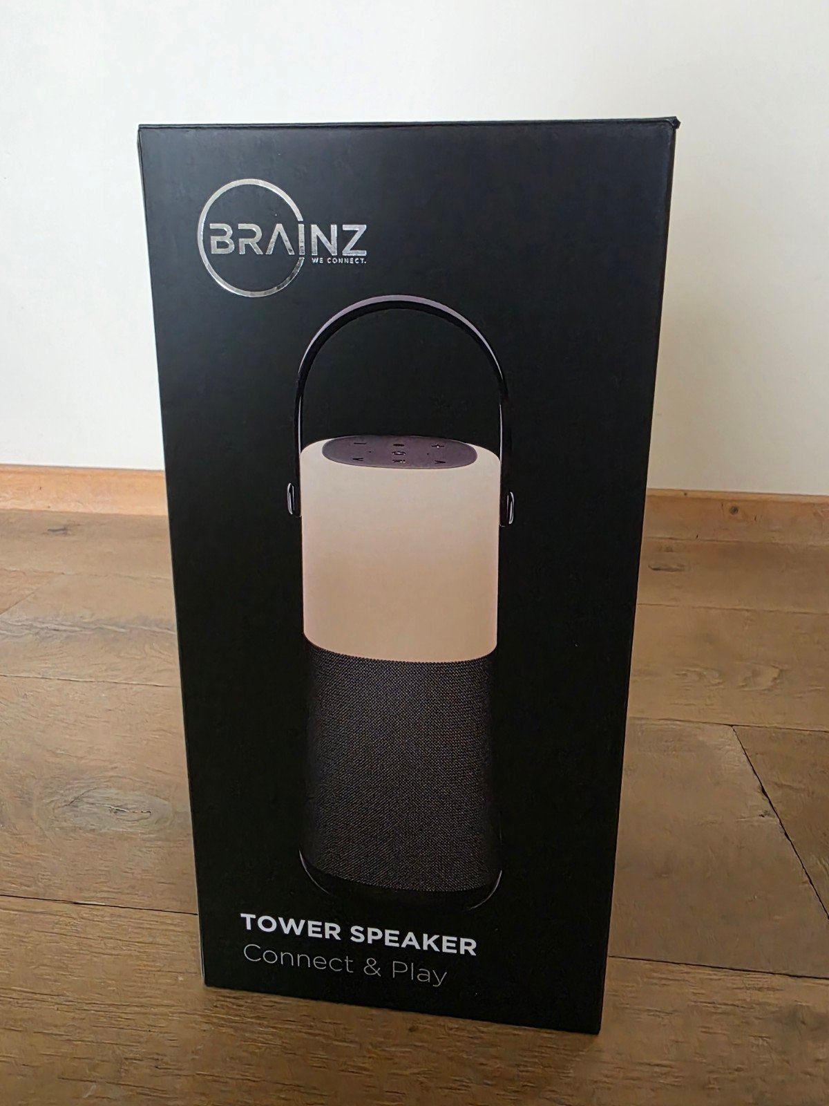 Brainz Tower speaker S180 met LED - Nieuw in doos, Ophalen of Verzenden, Zo goed als nieuw, Overige merken