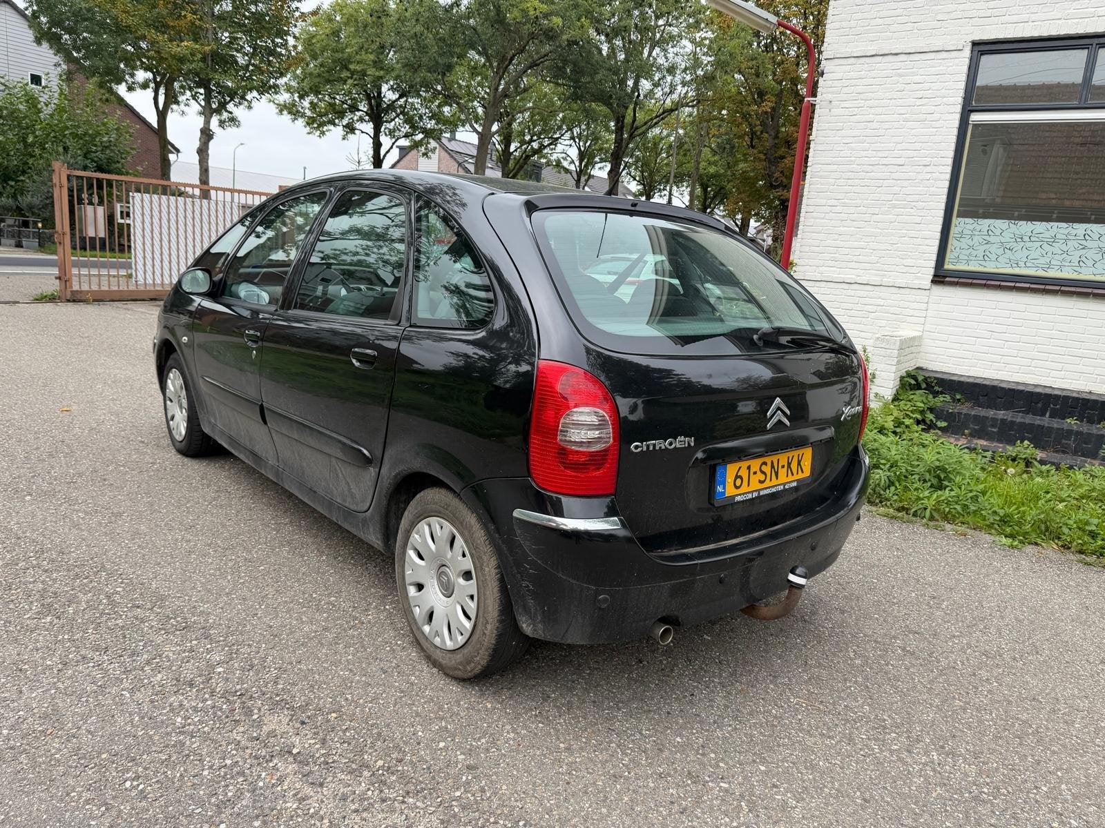 Citroen Xsara Picasso 1.6i-16V Caractère, Voorwielaandrijving, 4 cilinders, Zwart, Handgeschakeld