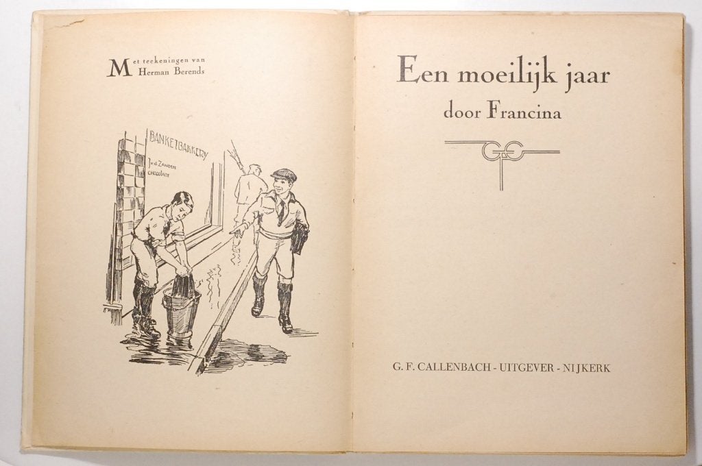 Een Moeilijk Jaar door Francina - G.F. Callenbach Nijkerk, Verzenden, Francina