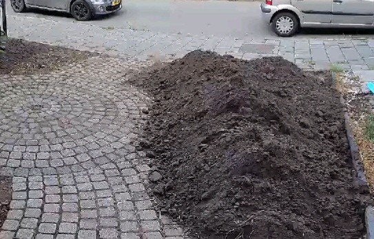 Gratis afhalen zwarte grond,tuin, Tuin en Terras, Ophalen