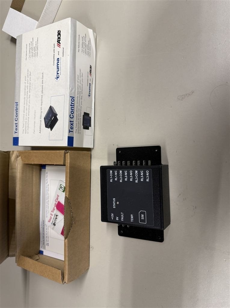 caravan camper truma text control - voor wateren ruimte verw, Ophalen of Verzenden, Nieuw
