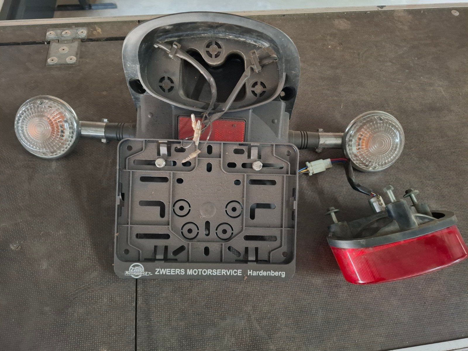 Achterspatbord Yamaha Dragstar 1100 en knipperlichten achter, Ophalen of Verzenden, Gebruikt