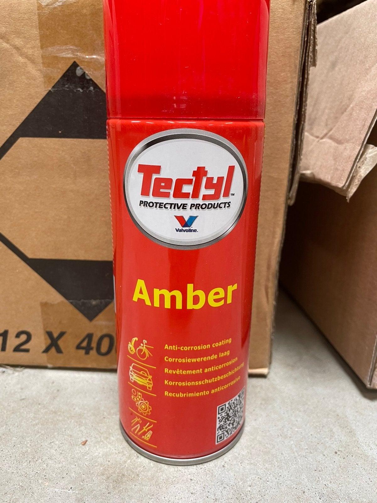 Tectyl Amber coatingspray 400ml, Ophalen
