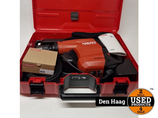 Hilti TE 800-AVR sloophamer voor beton Inc koffer | Nieuw, Hilti, Nieuw, Support@hilti.com, Hilti Corporation, Feldkircher Strasse 100, 
9494 Schaan
Liechtenstein