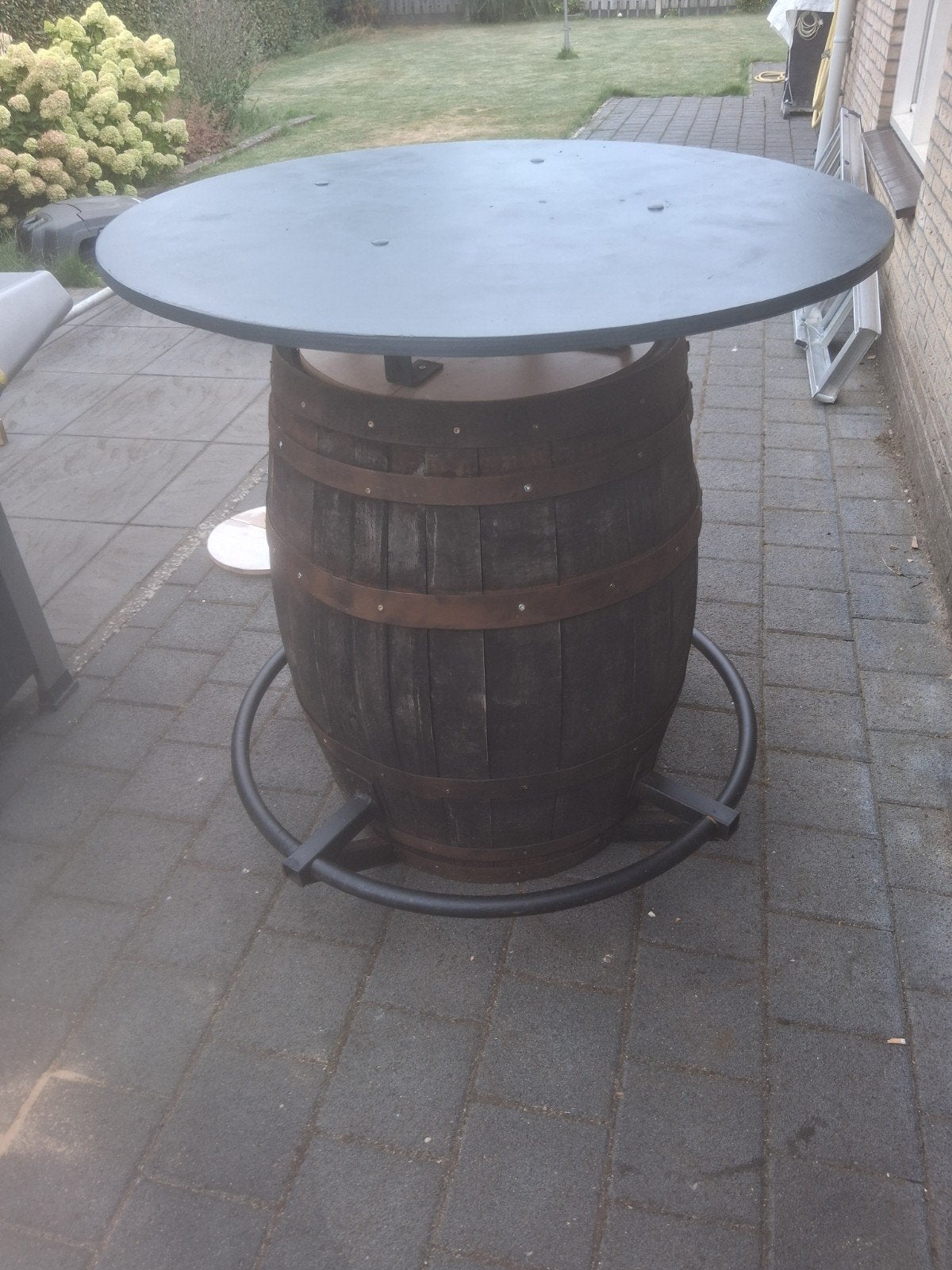 statafel biertafel, Ophalen