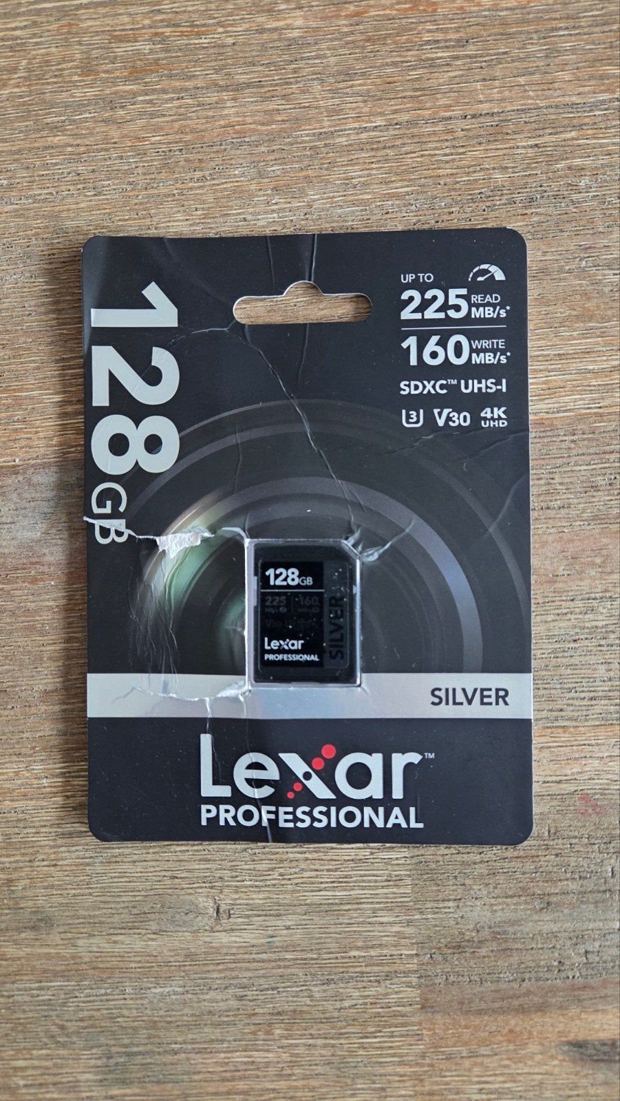 Lexar Professional 128GB SDXC UHS-I U3 V30 4K UHD, Audio, Tv en Foto, SDXC, Nieuw, Ophalen of Verzenden, 128 GB