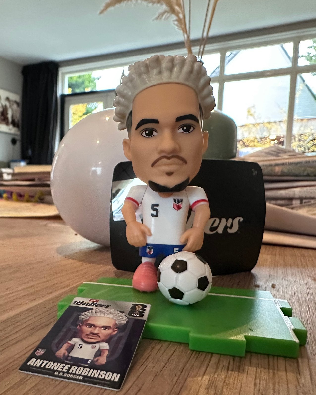 Zuru Baller WK 2026 Antonee Robinson Figuur + Kaart, Ophalen of Verzenden, Nieuw