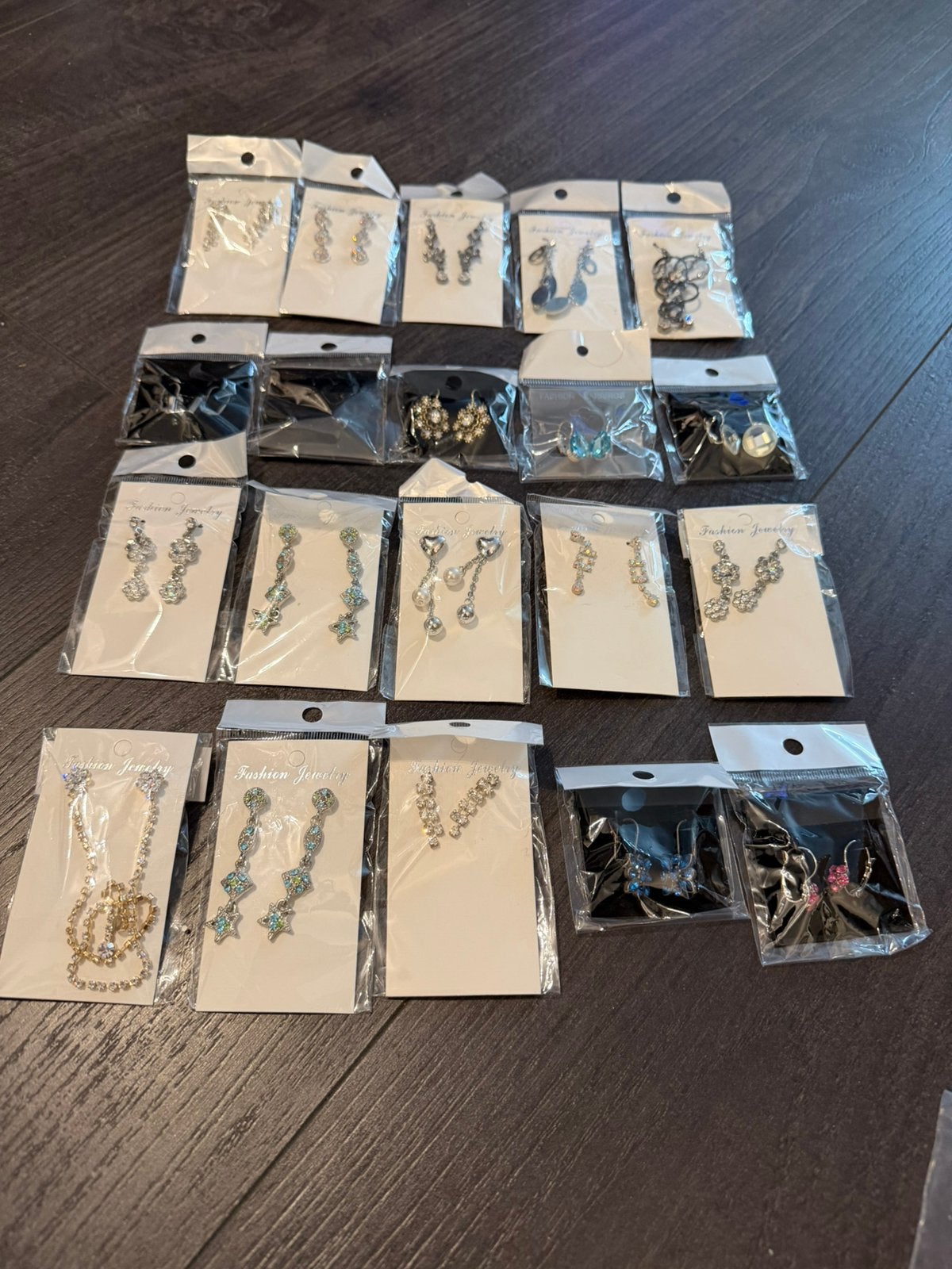 Partij 20 paar luxe oorbellen O6, Verzenden, Nieuw, Overige kleuren, Overige materialen