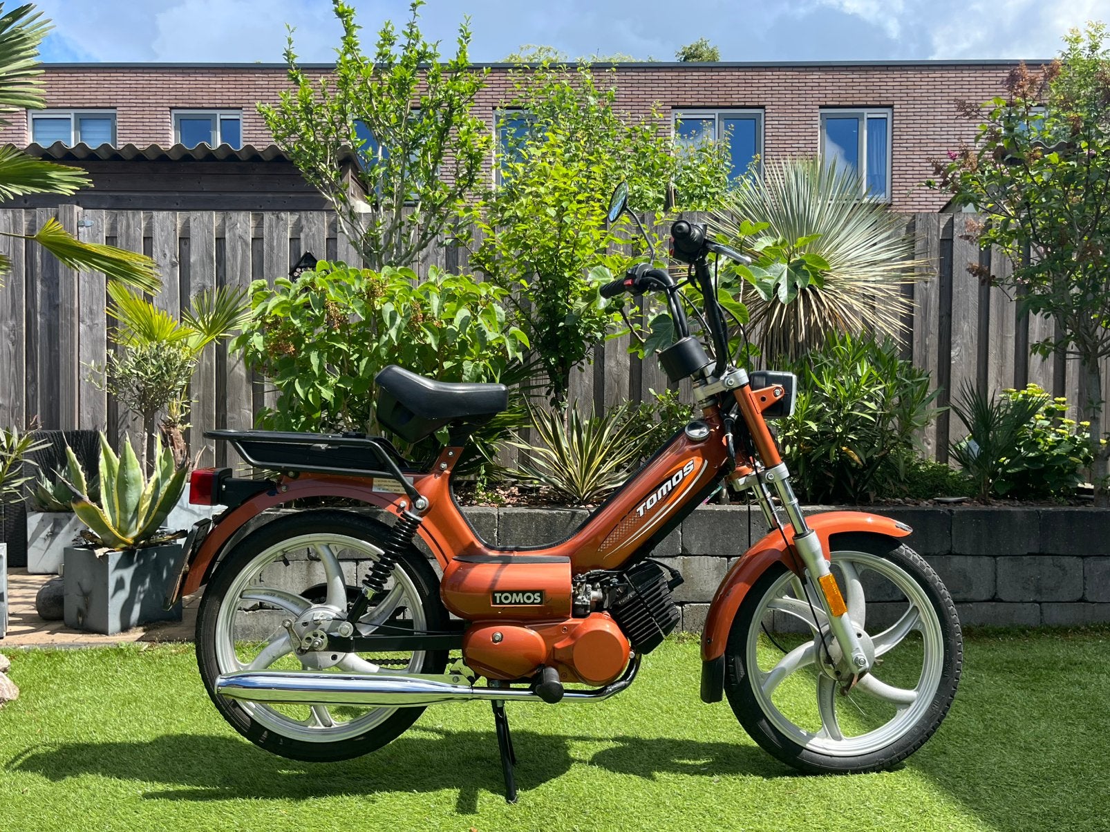 Tomos luxe EX (2016), Fietsen en Brommers, Brommers | Tomos, Ophalen, Overige modellen, 49 cc, Zo goed als nieuw