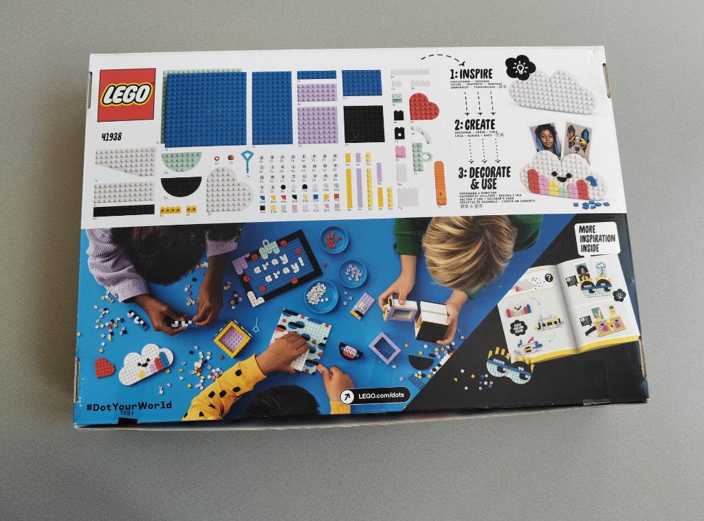 Lego dots creative designer box 41938 - compleet, Ophalen of Verzenden, Zo goed als nieuw, Complete set, Lego