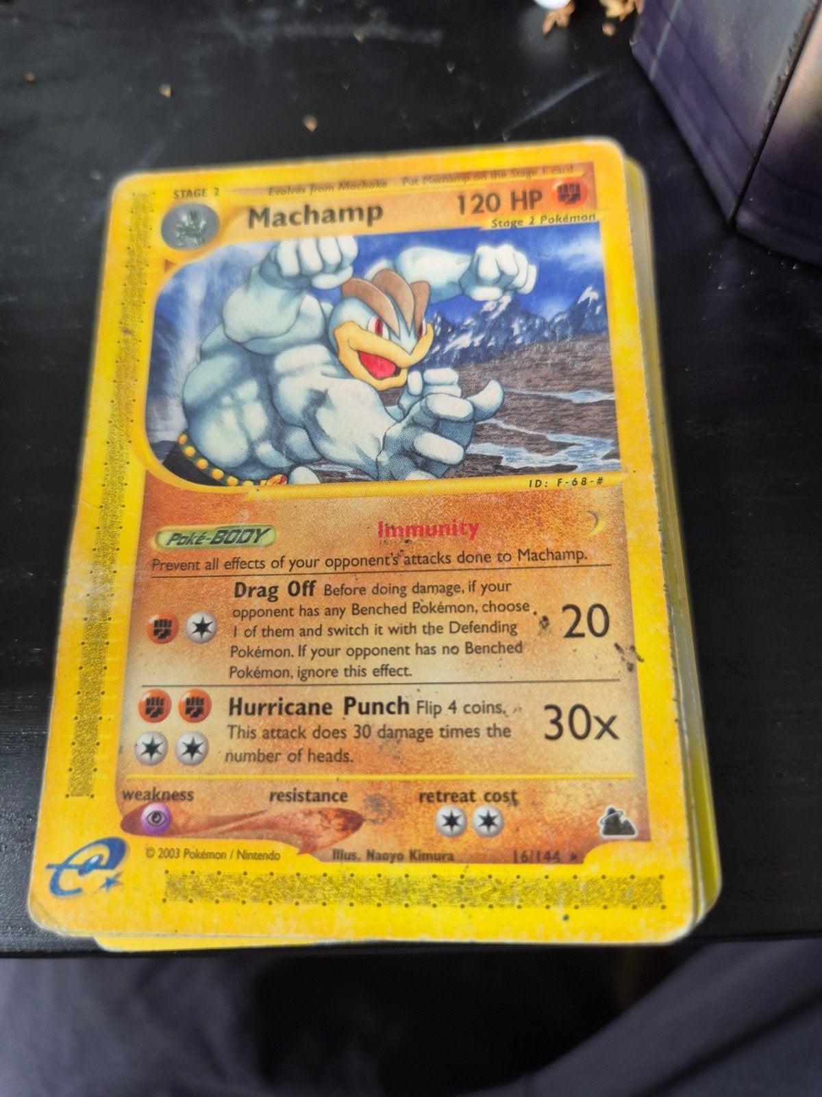 machamp, Hobby en Vrije tijd, Verzamelkaartspellen | Pokémon, Ophalen of Verzenden, Zo goed als nieuw