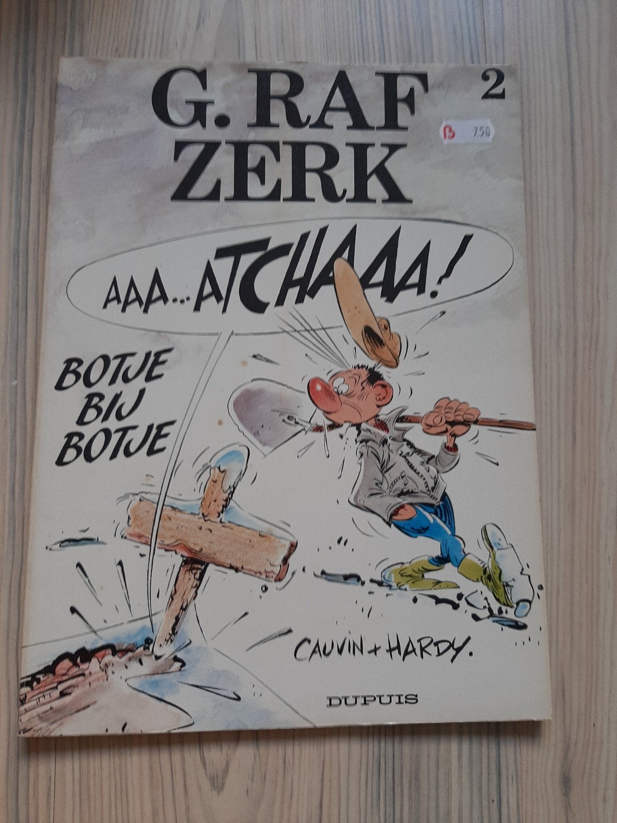 G. Raf Zerk - Botje bij Botje - Stripboek, Eén stripboek, Ophalen of Verzenden, Gelezen, Cauvin + Hardy