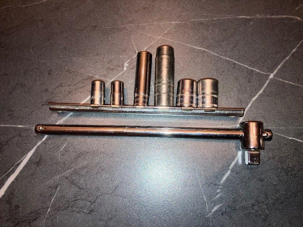 Snap on en blue point 1/4 en 3/8, Auto diversen, Autogereedschap, Ophalen of Verzenden, Gebruikt