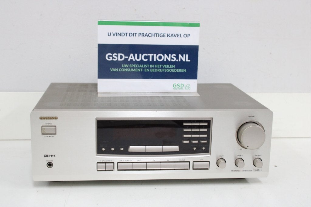 Onkyo FM stereo / AM receiver TX-8211, Ophalen of Verzenden, Niet ingevuld, Niet ingevuld, Niet ingevuld