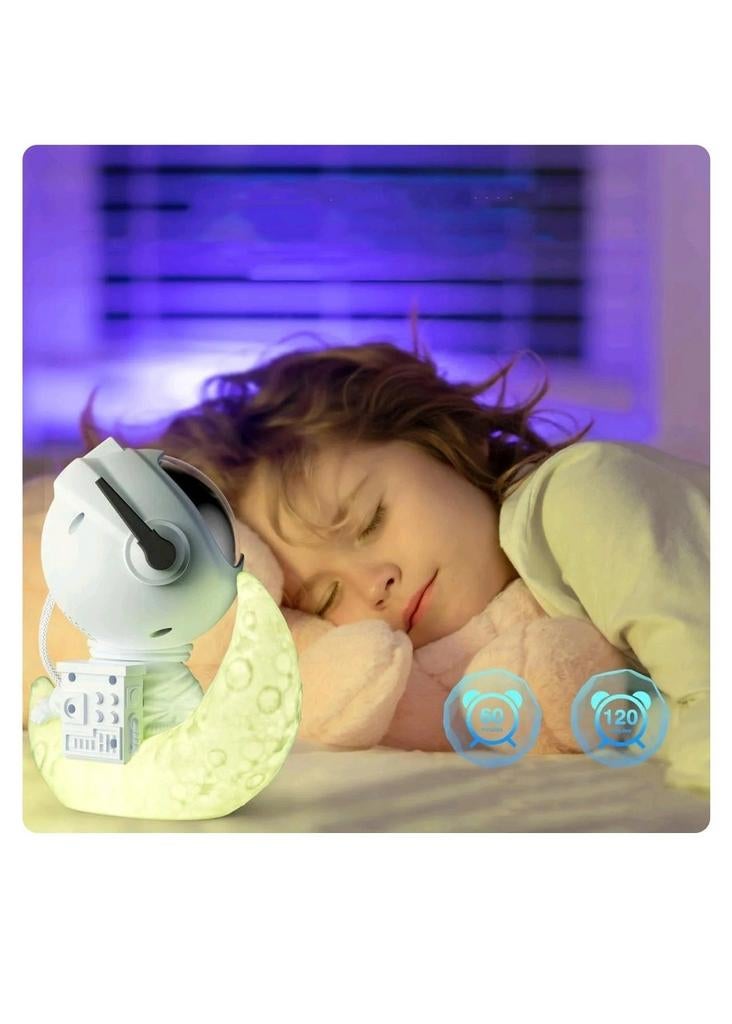 Astronaut Sterrenprojector Nachtlamp met Afstandsbediening, Kunststof, Unknown, Zo goed als nieuw, Minder dan 100 cm