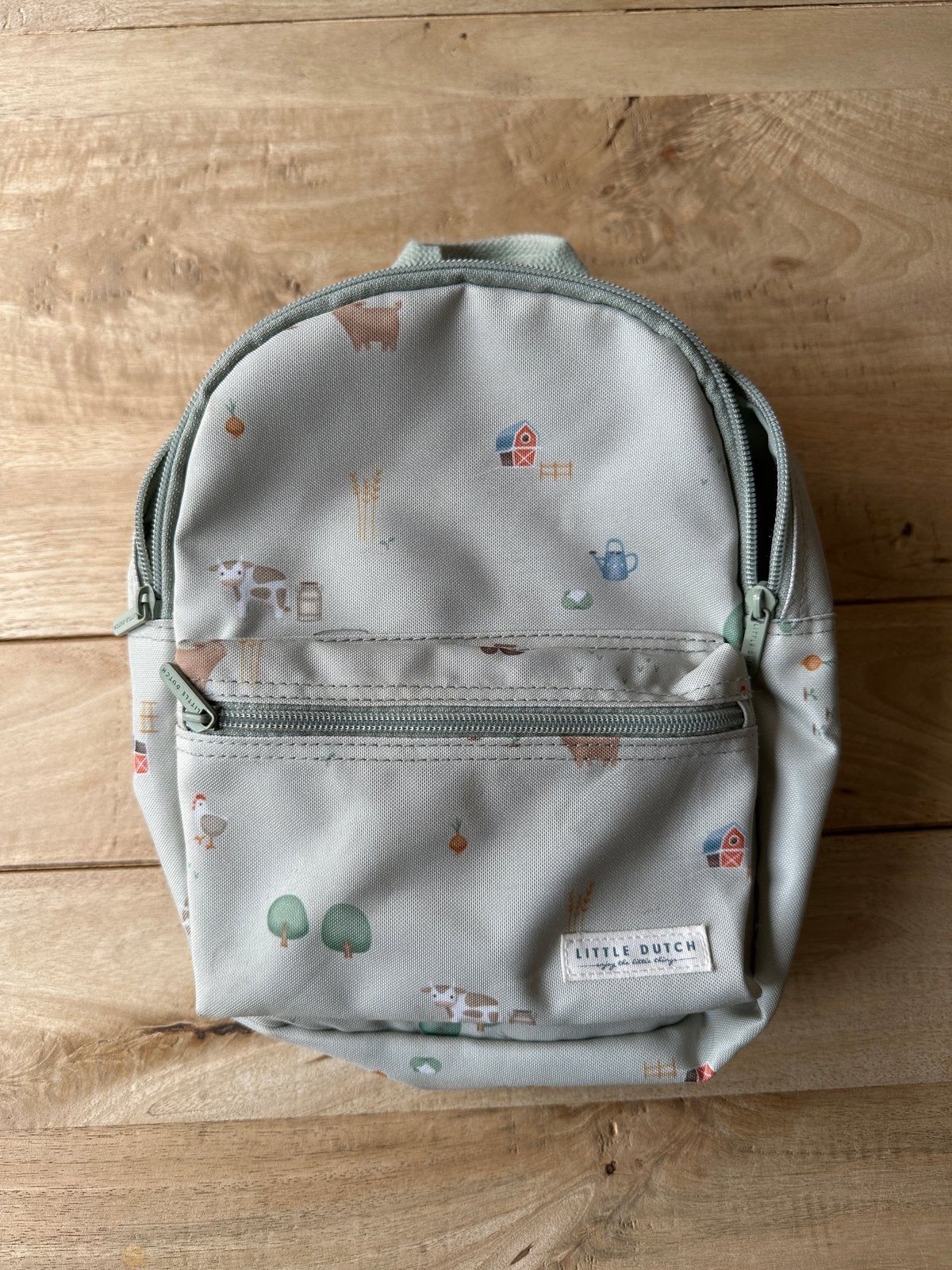 Little Dutch rugzakje boerderij print, Sieraden, Tassen en Uiterlijk, Tassen | Rugtassen, Overige merken, Minder dan 30 cm, Ophalen of Verzenden