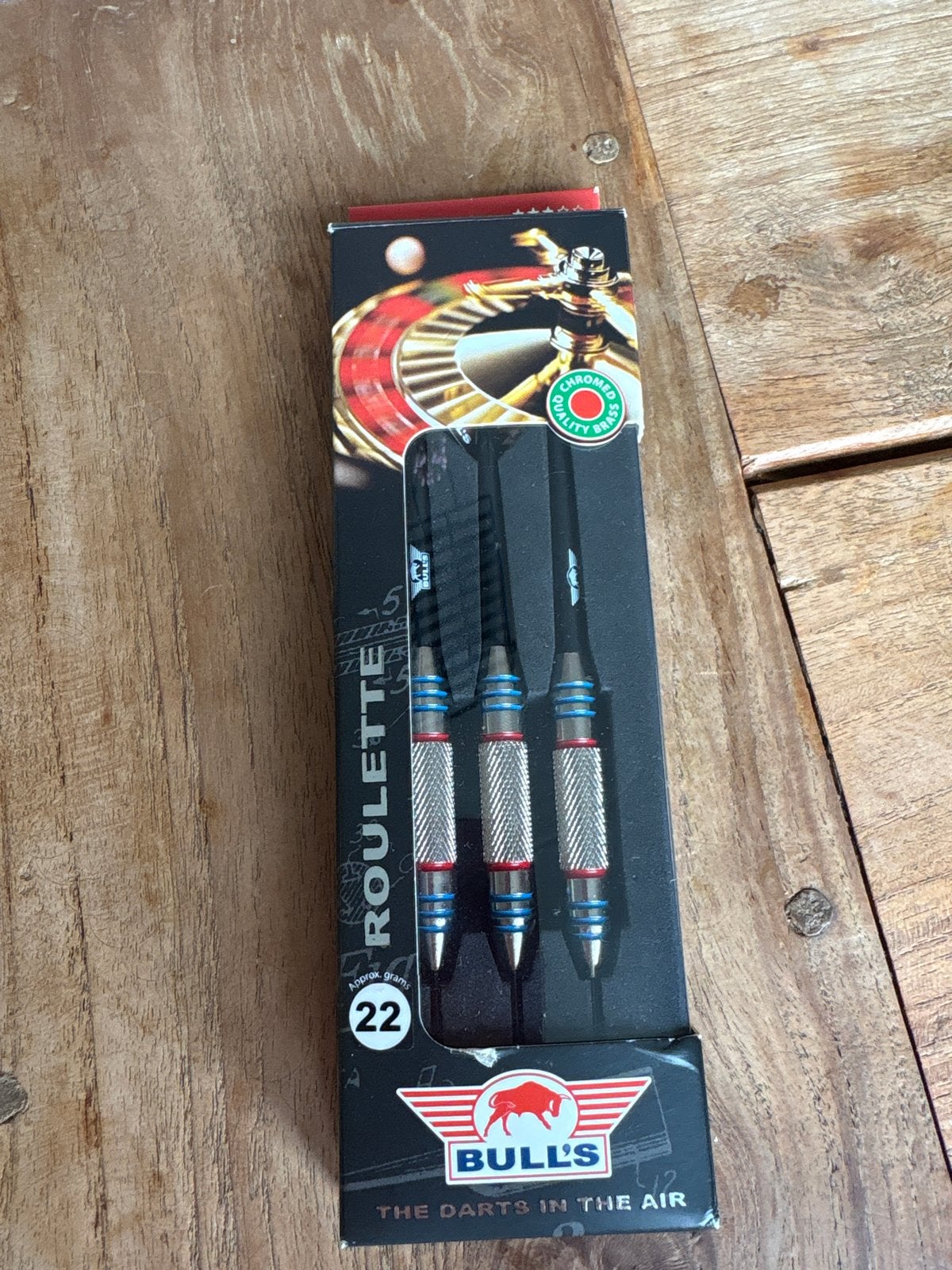 Bull's Roulette Darts 22 gram - Nieuw in verpakking, Sport en Fitness, Darts, Ophalen of Verzenden, Nieuw, Pijlen