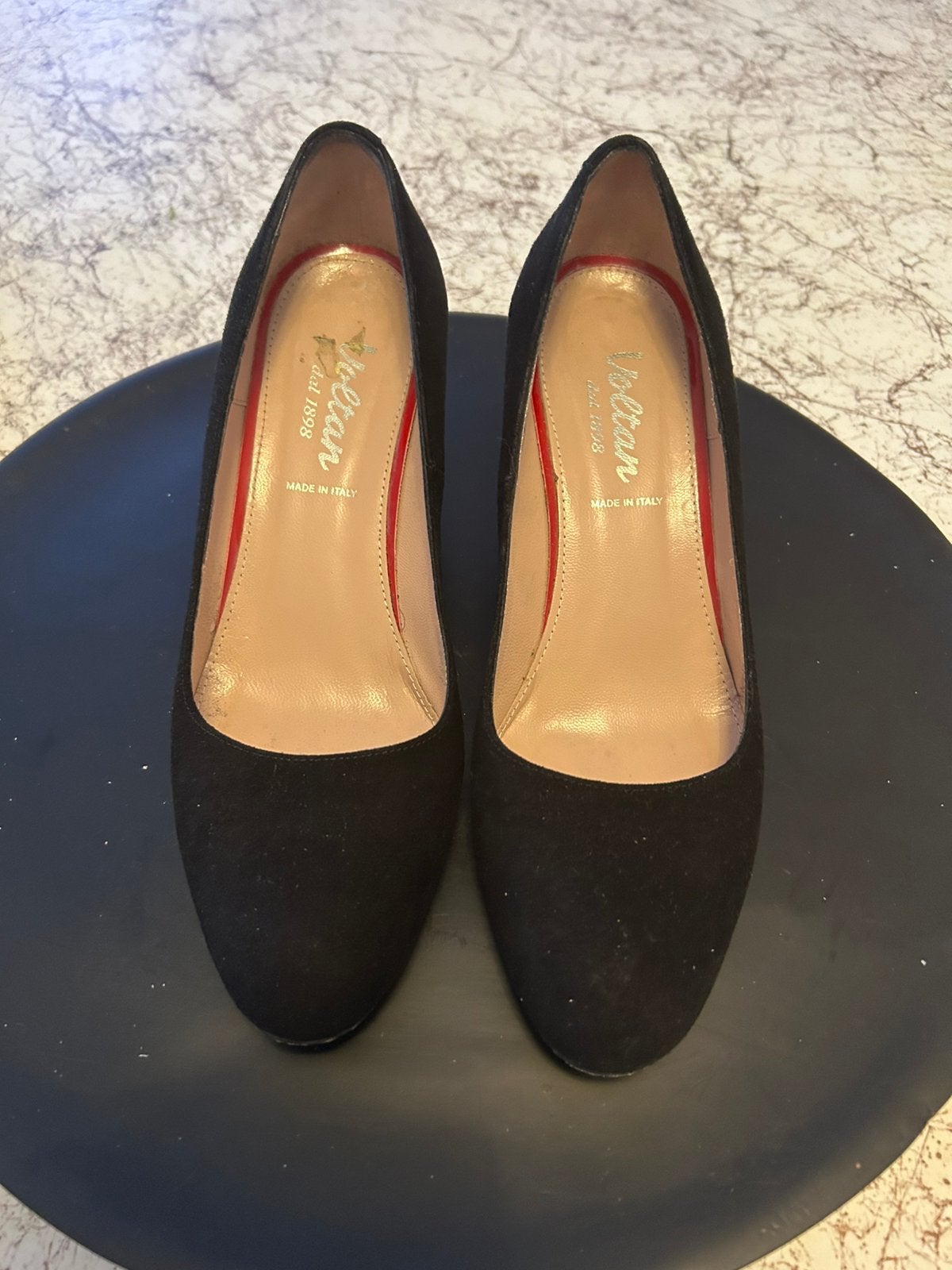 Voltan dal 1898 Zwarte Pumps - Maat 38, Ophalen of Verzenden, Gedragen, Zwart, Pumps