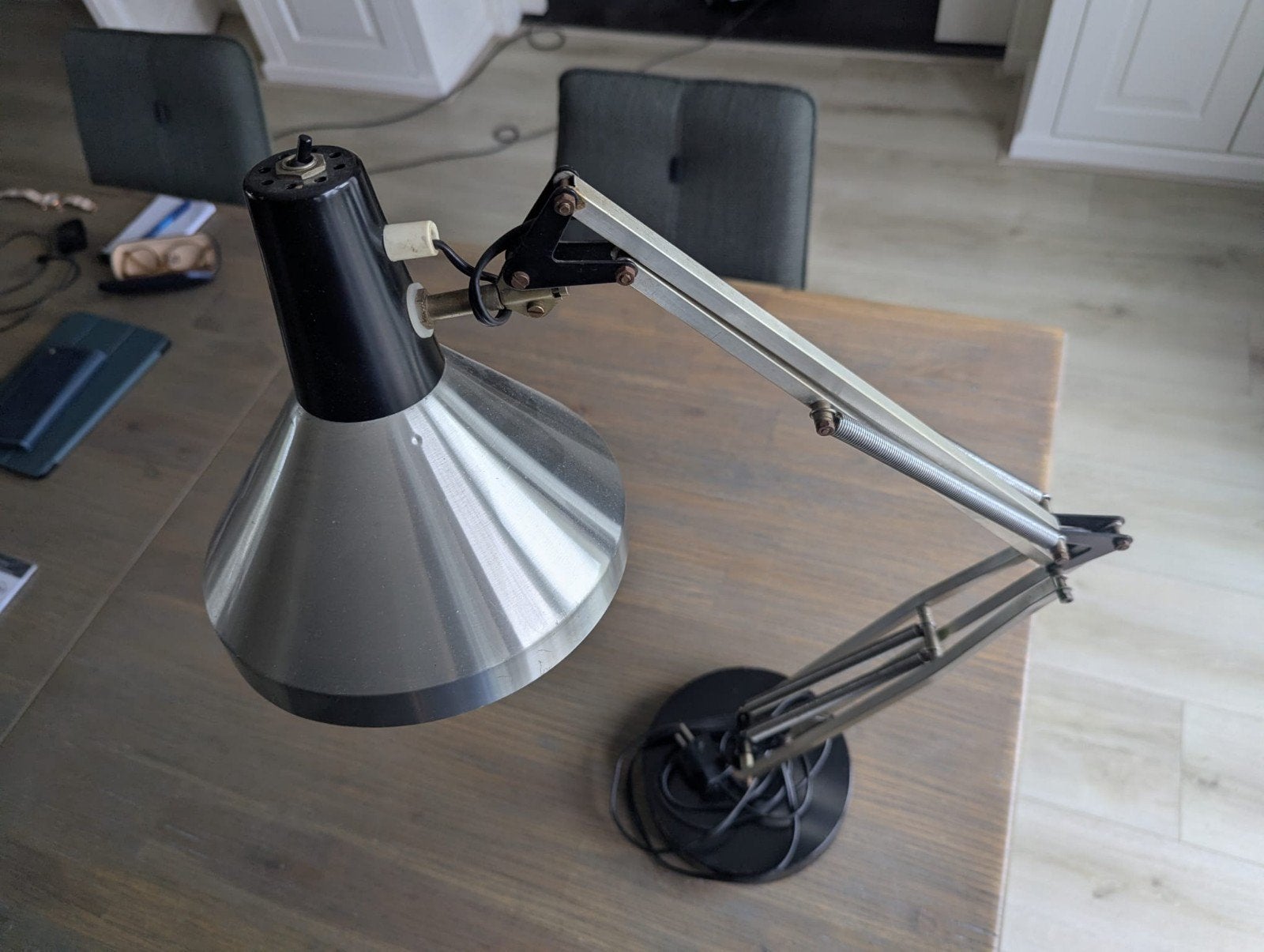 Vintage /Retro bureaulamp, Ophalen of Verzenden, Huis en Inrichting