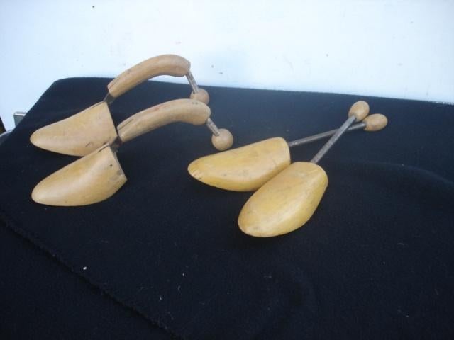 Brocante Oude houten schoen leest /spanners apart model, Ophalen of Verzenden