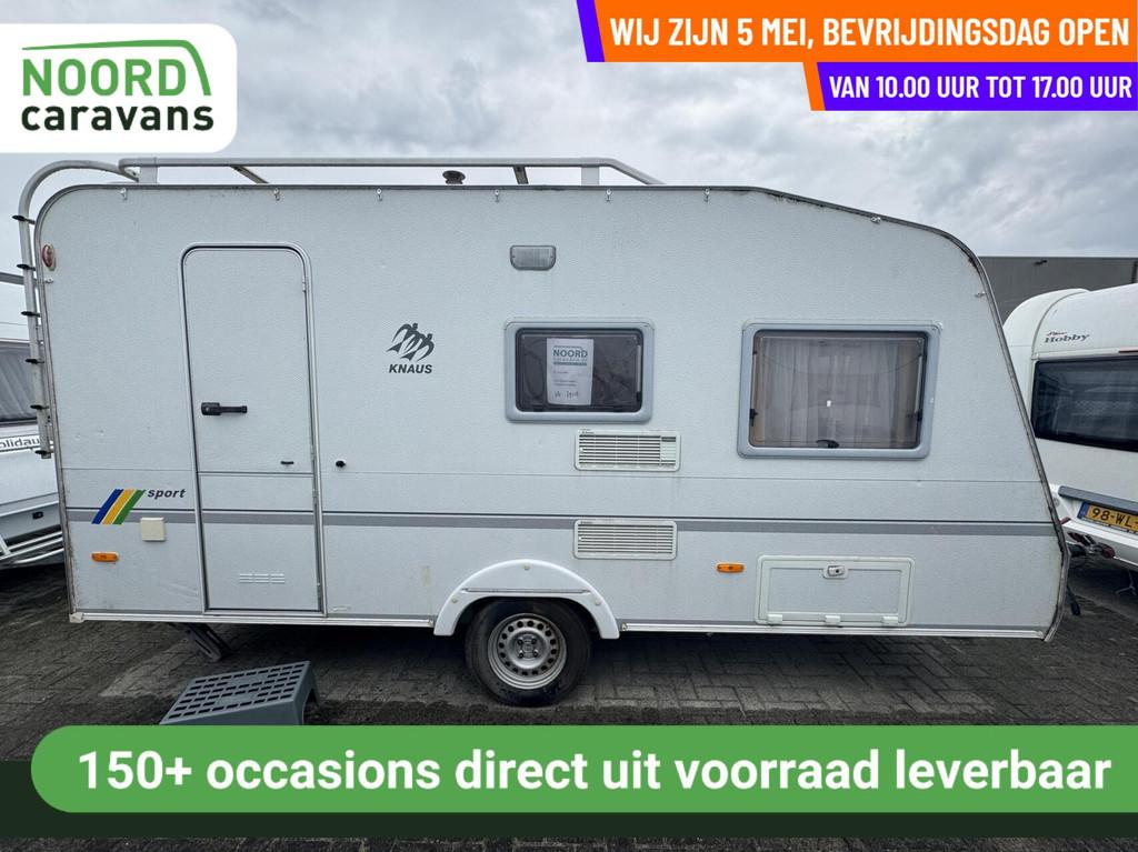 KNAUS SPORT W04420, DWARSBED, TREINZIT, VOORTENT, Serviceluik, Bedrijf, 750 - 1000 kg, 6 tot 7 meter