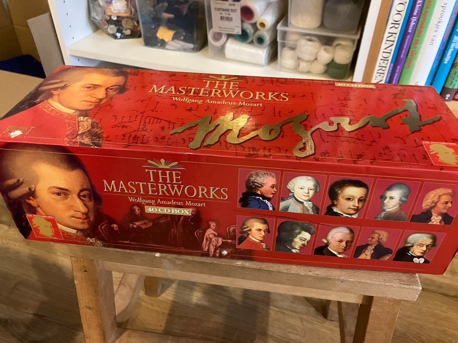 Mozart & Beethoven Masterworks 40 CD Boxsets, Boxset, Mozart, Overige typen, Ophalen of Verzenden