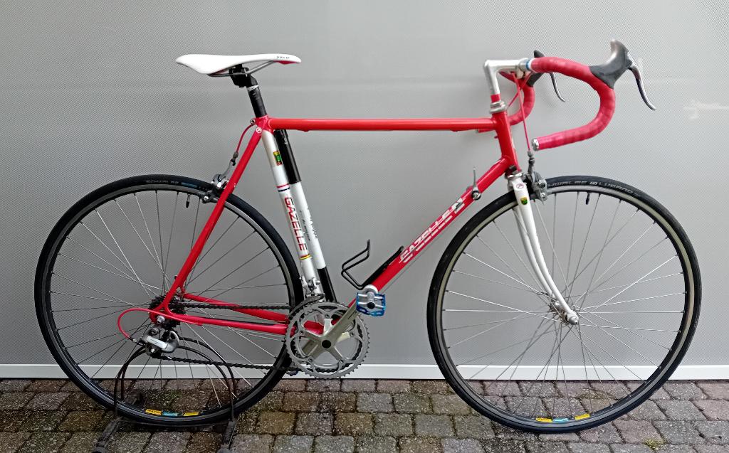 Gazelle AB  Vintage, Fietsen en Brommers, Fietsen | Racefietsen, Ophalen, Gebruikt, Gazelle, 53 tot 57 cm