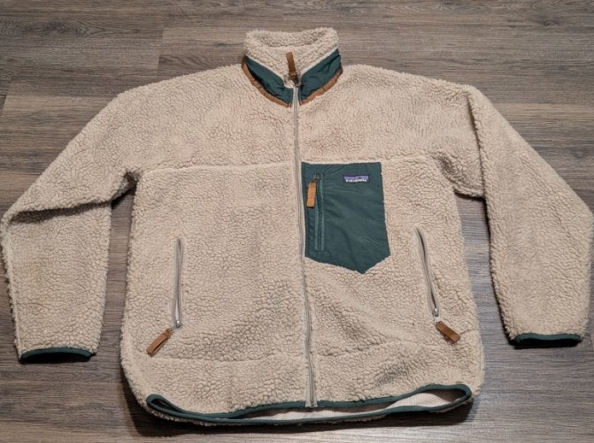 Patagonia Classic Retro-X Fleecejas, Maat 52/54 (L), Verzenden, Beige, Nieuw