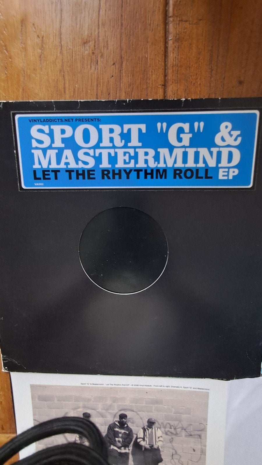 Sport "G" & Mastermind - Let The Rhythm Roll EP (Vinyl), Ophalen of Verzenden, Gebruikt, EP, Inclusief doosje