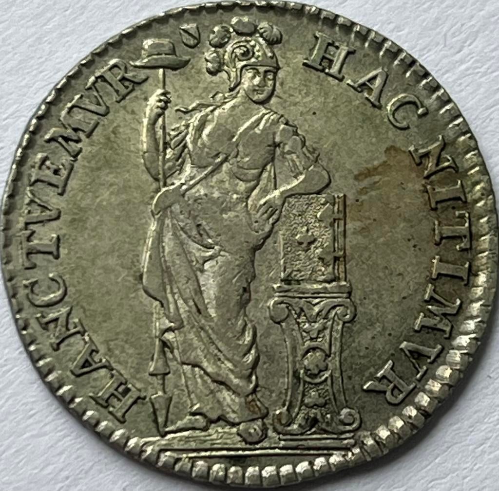 Utrecht hele nette kwart gulden 1759, Vóór koninkrijk, Zilver, Losse munt, Overige waardes