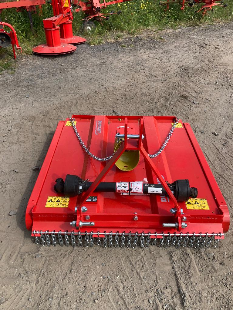Weidebloter DMK 120 Del Morino minitraktor, Ophalen, Nieuw, 50 cm of meer, Benzine-grasmaaier
