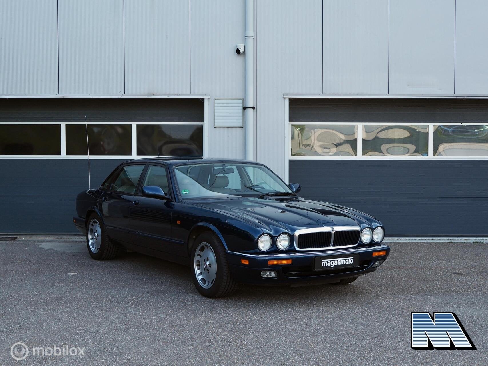 Jaguar XJ X300 3.2 Sport l 2 eig. l Superstaat l Onverprutst, Auto's, Jaguar, Automaat, Achterwielaandrijving, Blauw, Grijs